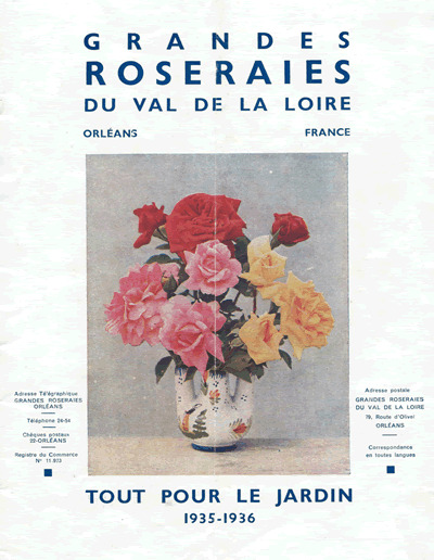 'Grandes Roseraies du Val de la Loire (Catalog)'  photo
