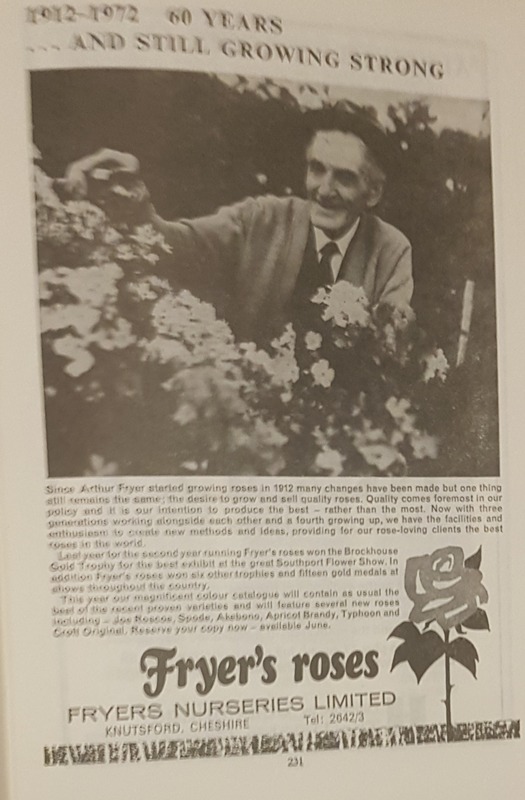 'Fryer's Roses/Fryer's Nurseries Ltd.'  photo